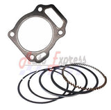Standard Piston Kit Free Head Gasket Fits Honda GX390 13 HP Free Head Gasket
