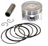 Piston Kit with Rings, Pin and Clips Compatible with Honda GX240 8HP Free Head Gasket