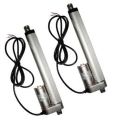 Set of 2 22" Linear Actuator Heavy Duty Stroke 12 Volt DC 200 Pound Max Lift