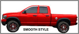02-09 Dodge Ram 1500 2500 3500 Fender Flares Bolt on Smooth Style 4 piece - AE-Power