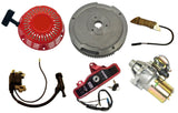Honda GX200 Electric Starter Motor W/ Recoil Ignition Coils Charging Flywheel
