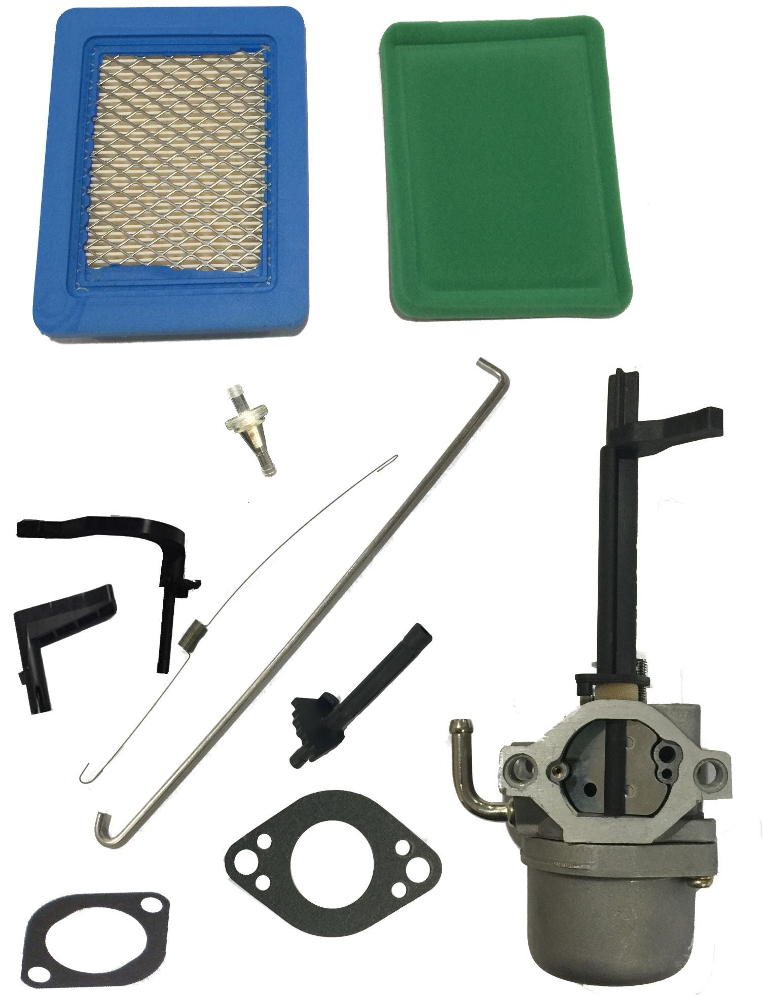 Fits Briggs & Stratton Nikki Carburetor Snowblower 591378 With Free Filter Kit Snow Blower