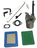 Generator Carburetor Replaces Briggs and Stratton 591378 and Old Briggs Carb B&S With Free Filter Kit