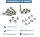 Golf Cart Mirrors Rear View Folding Side Mirrors for Club Car EZGO Yamaha Combo