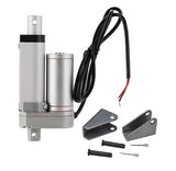 Linear Actuator with Brackets 2" Stroke 225 Pound Max Lift 12 Volt DC Heavy Duty