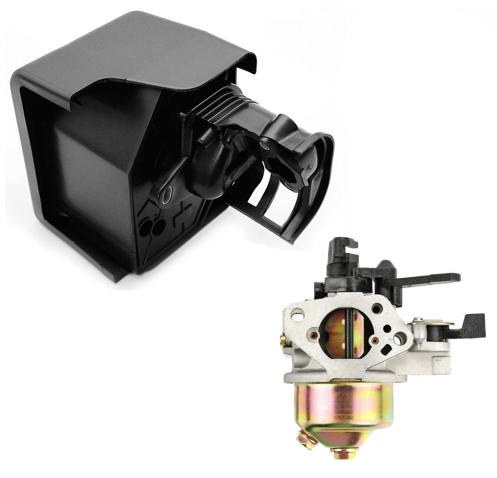 Carburetor & Air Box Assembly Compatible with Honda GX340 11HP Gasoline Engines