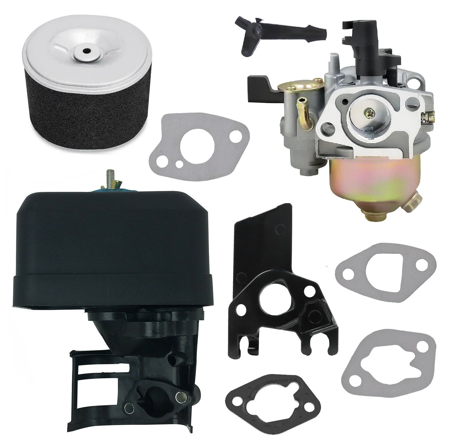 Honda GX160 5.5HP Carburetor, Air Box And Gaskets Honda 5.5 HP Gasoline Engines