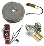 Electric Start Kit Starter Motor & Solenoid on off Switch Compatible with Honda GX240 8HP GX270 9HP