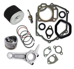 Engine Overhaul Kit Piston Rings Clips Air Filter Gasket Set Compatible with Honda GX390 13 HP