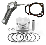 Honda GX340 11hp Piston and Rings Kit with Connecting Rod and Free Head Gasket