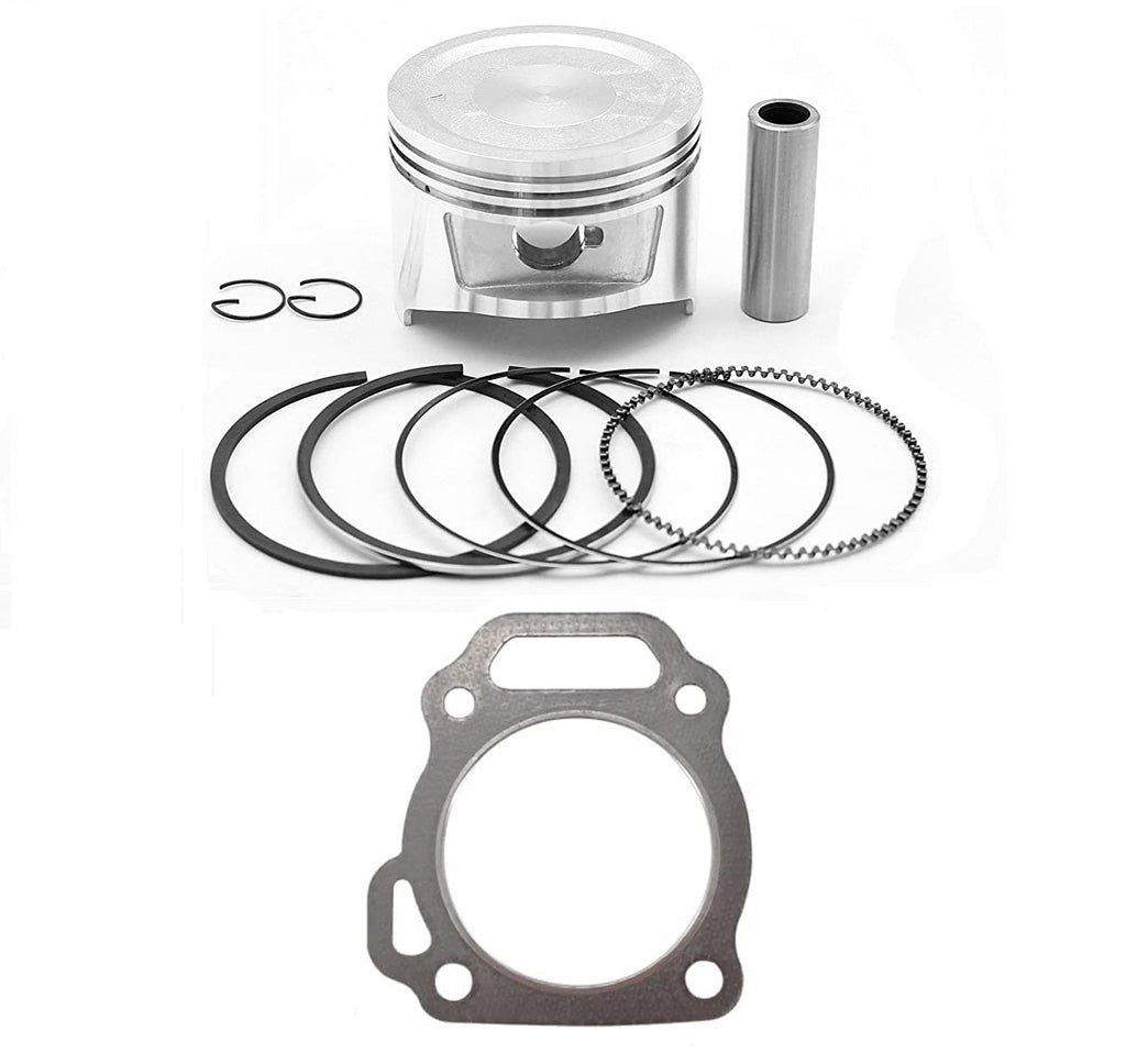 Aftermarket Replacement Piston Kit and Gasket fits Honda GX340 11 HP Engine Piston Pin Clips Rings