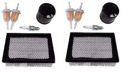 2 Club Car DS Golf Cart Tune-Up Kits 1992 & Up Air Oil Inline Fuel Filters NEW