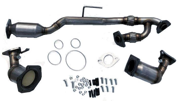 2009-2014 For Nissan Murano Catalytic Converter Set 3.5L NEW Exhaust