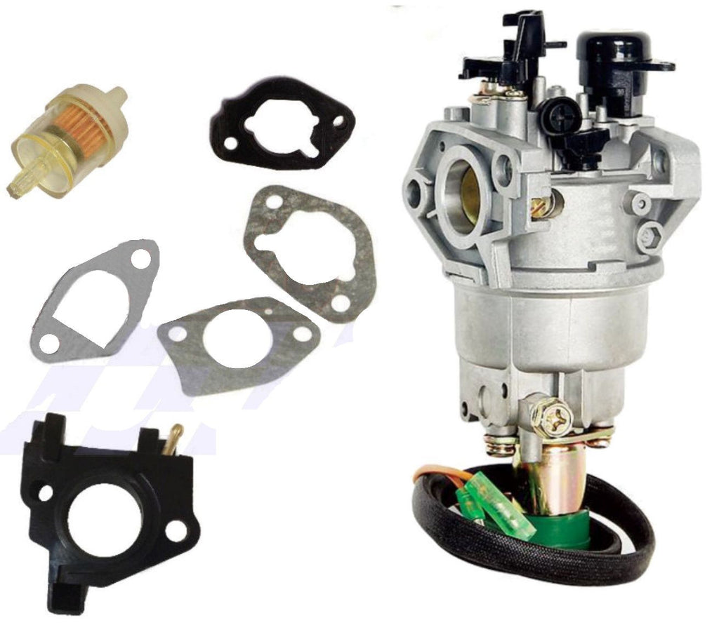 Carburetor W/ Solenoid Fits Honda GX390 gx340 13HP Chinese 188F Generator Engine