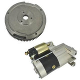 NEW Flywheel with Drive Gear and Starter Motor with Solenoid FITS GX620 20 HP - AE-Power