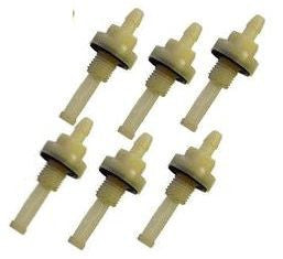 6 Honda GX120 GX140 GX160 GX200 240 GX270 GX340 GX390 Fuel Gas Tank Joint Filter