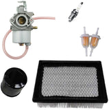 Golf Cart Tune Up Kit with Carburetor Club Car DS 1992 & Up Air Oil Inline Filter Spark