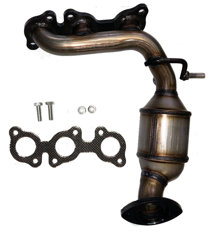 2004-2006 Toyota Sienna 3.3L Rear Catalytic Converter Front Wheel Drive Exhaust