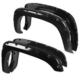 Pocket Rivet Fender Flares Fit Chevy Silverado/GMC Sierra 1500 1999-2006 Bolt On