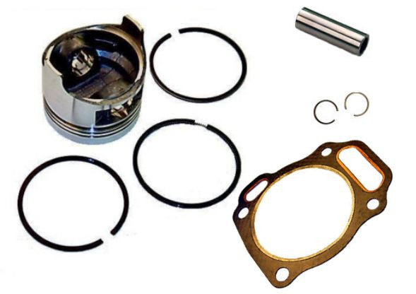 New Honda GXv160 5.5HP Piston And Rings Pin Clips Free Head Gasket Vertical