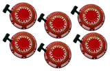 NEW 6 PACK OF PULL START RED RECOIL COVER 11HP & 13HP FITS HONDA GX340 & GX390