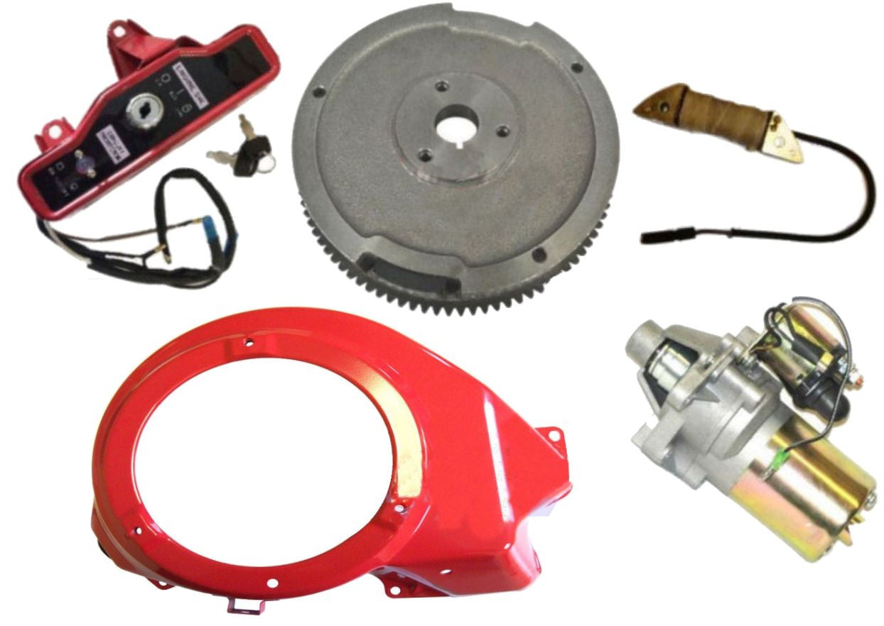 Elektrische Start Kit Fit Voor GX340 11HP GX390 13HP Starter Motor Elektrische Start Kit Fit Voor GX340 11HP GX390 13HP Starter Motor