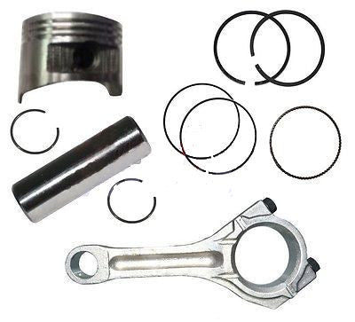 New Piston Kit With Connecting Rod Pin Clips Rings Fits Honda GX620 20 HP V Twin