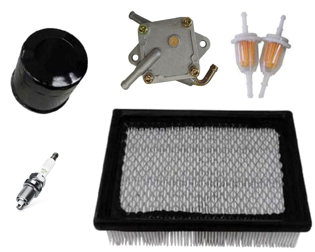 Golf Cart Tune Up Kit with Fuel Pump Club Car DS 1992 & Up Air Oil Inline Filter Spark