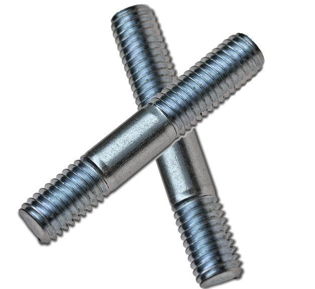2 New Honda GX160 5.5HP Exhaust Studs Screws Muffler Mounting Pair Set