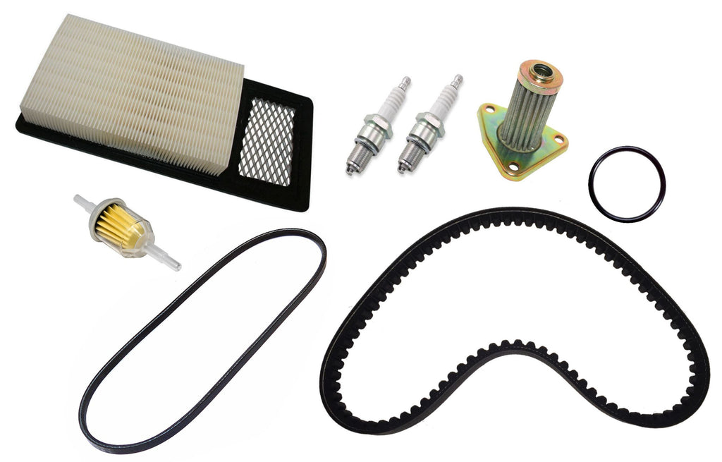 E-Z-GO TXT Golf Cart 94-05 Tune Up Kit Air Oil Filter Drive & Generator Belts New