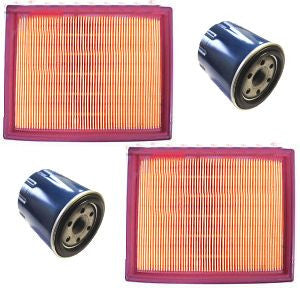 2 NEW Air Filters Cleaners and Oil Filters FITS Honda GX620 20 HP V Twin