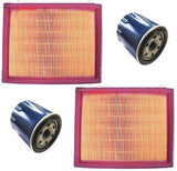 2 NEW Air Filters Cleaners and Oil Filters FITS Honda GX620 20 HP V Twin - AE-Power