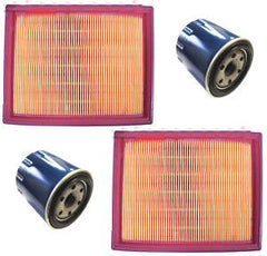 2 NEW Air Filters Cleaners and Oil Filters FITS Honda GX620 20 HP V Twin - AE-Power