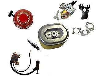 New Honda GX270 Recoil Carburetor Ignition Coil Spark Plug Air Filter