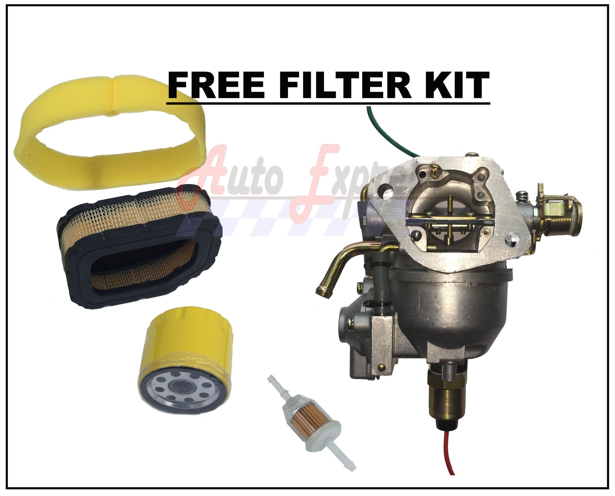 Carburetor for SABRE 2354HV 2554HV Nikki Carb Tune Up Kit Pump Filters