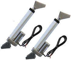 2 Linear Actuators 20" inch with Brackets Stroke 12 Volt DC 200 Pound Max Lift - AE-Power