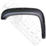 Textured Fender Flares for 07-13 Chevy Silverado 1500/2500HD/3500HD Rivet Rugged Style