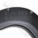 Textured Fender Flares for 07-13 Chevy Silverado 1500/2500HD/3500HD Rivet Rugged Style